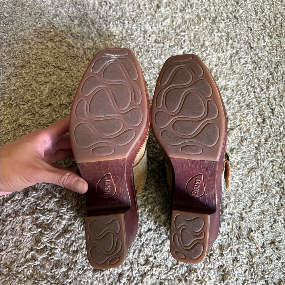 Born Hannah Clogs - Rust Distressed - Picture 2 of 6